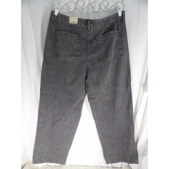 Universal Thread Goods Co. Womens Black Stretch High Rise Straight Jeans Size 18 - Picture 3 of 8